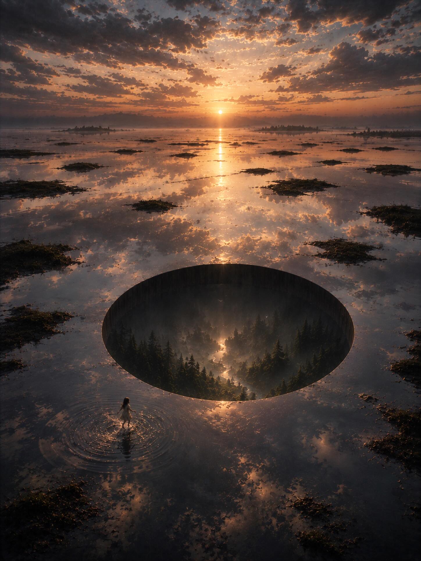 Life Returns Through Openings